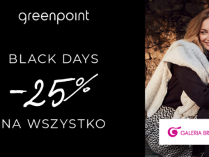Black Days rozpoczęte👉 -25% na wszystko!