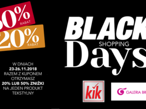 Black Shopping Days w KiK!