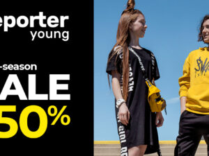 Mid Season Sale do -50% w Reporter Young