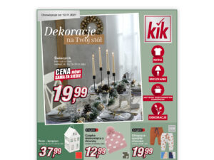 ✨ Zobacz najnowszą gazetkę KiK ze świetnymi promocjami na zimę! ❄