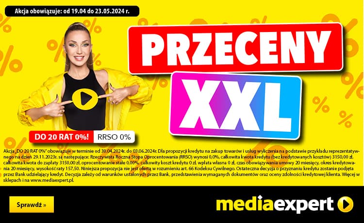 przeceny xxl media expert